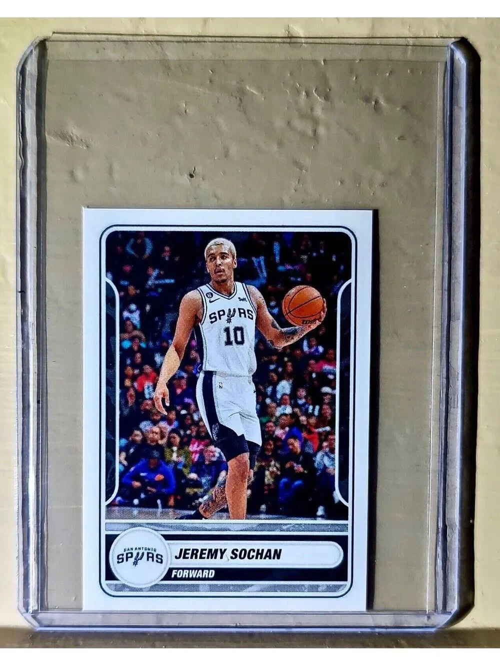 2023-24 Jeremy Sochan Panini NBA Basketball #471 Sticker San Antonio Spurs